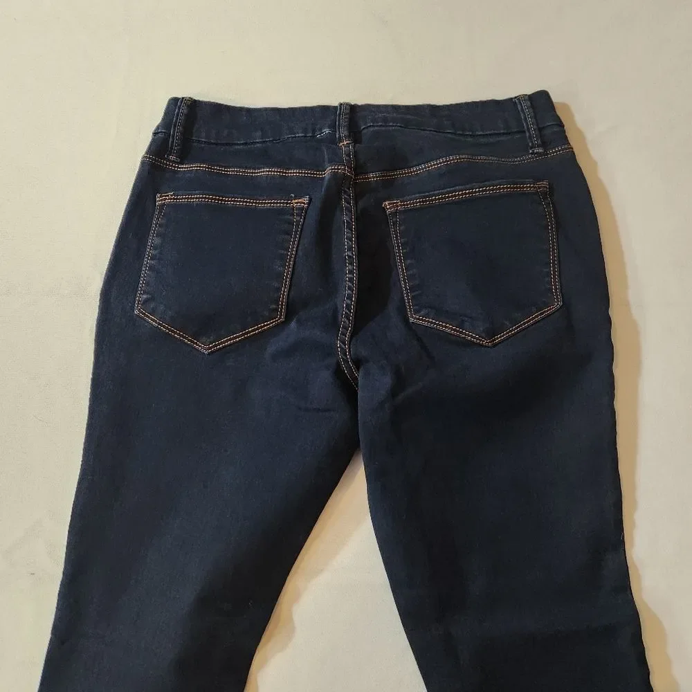 Faded‎ Glory Dark Blue Skinny Jeans Size 8 Petite